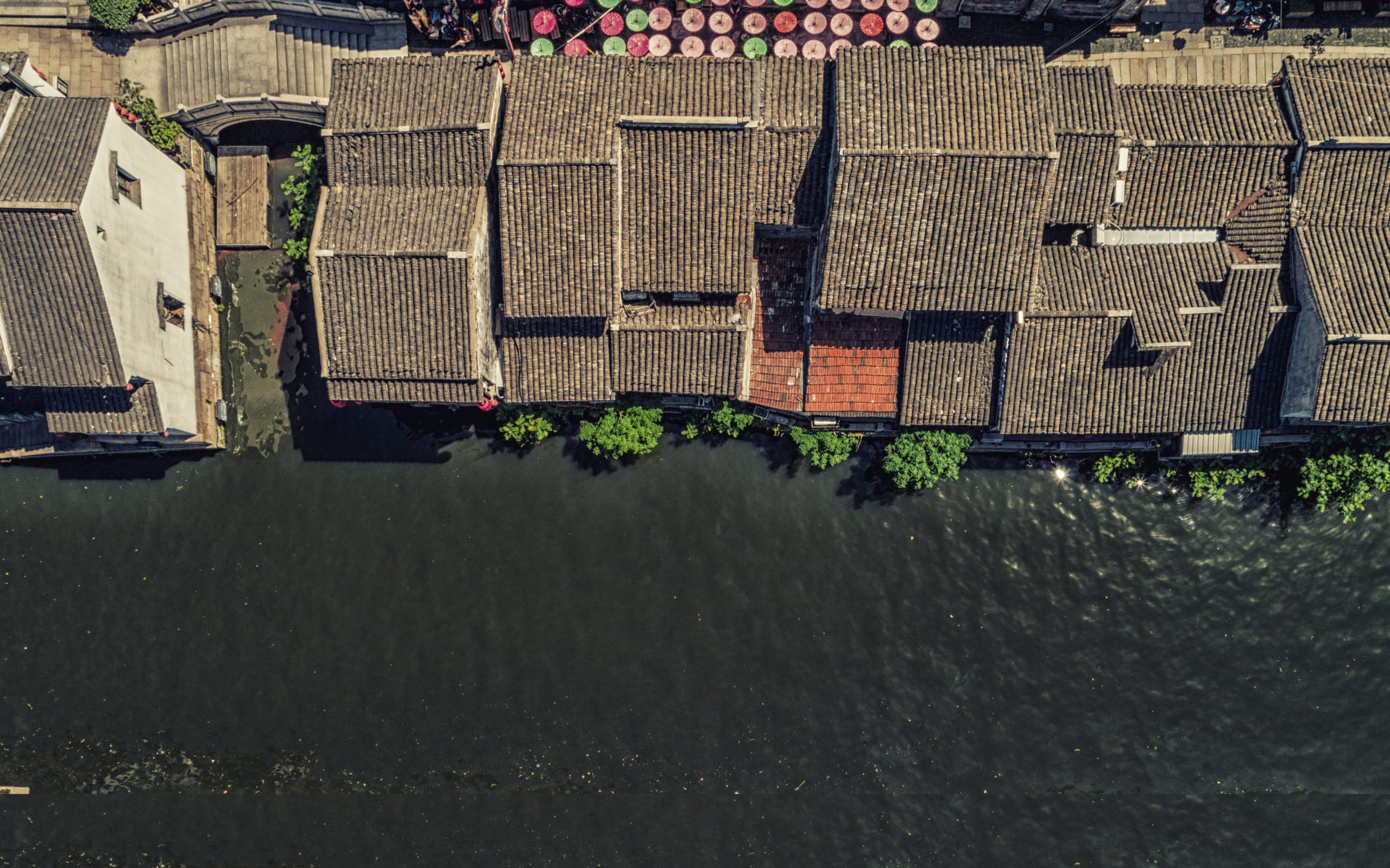 Nanchang street old town in Wuxi, China