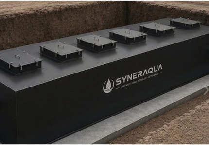 Modular wastewater treatment plant for decentralized and industrial applications
